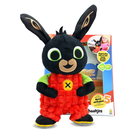 Bing raconte des histoires peluche, 37 cm