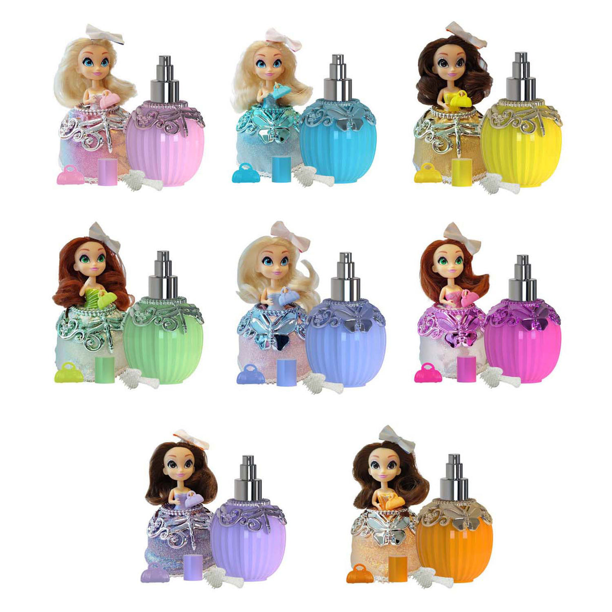 Flacon de parfum et poupée Spectron Perfumies