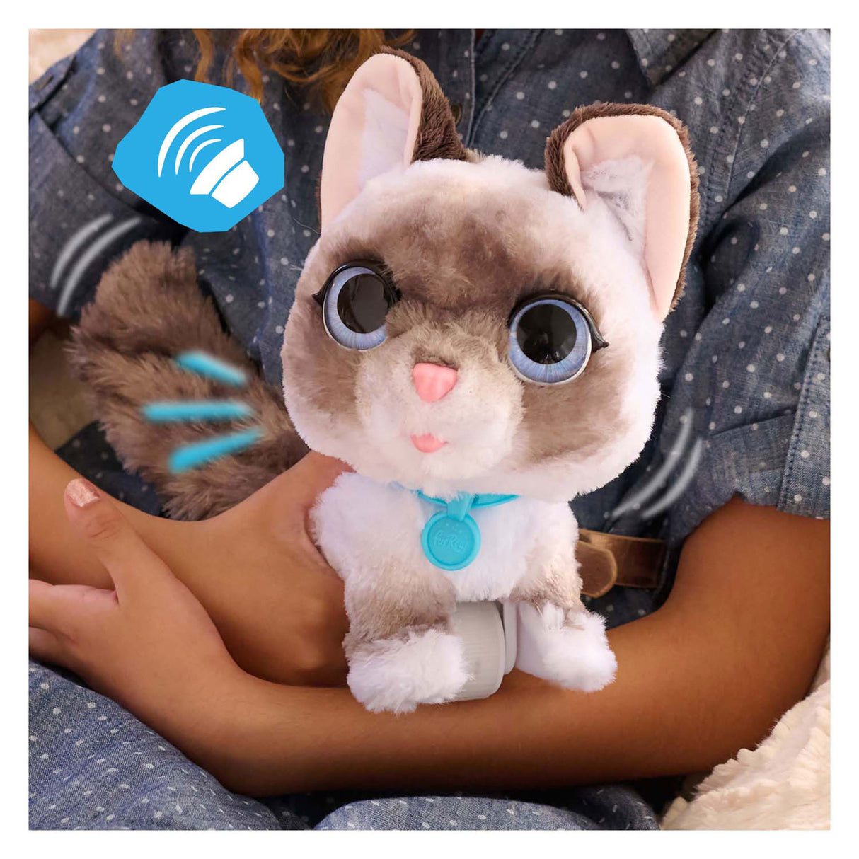 Animal interactif Spectron furreal wag-a-lots kitty