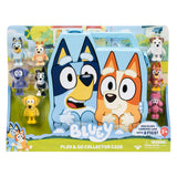 Mallette de rangement Bluey avec 8 figurines