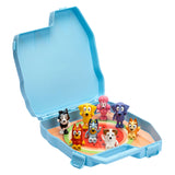 Mallette de rangement Bluey avec 8 figurines