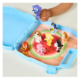 Mallette de rangement Bluey avec 8 figurines