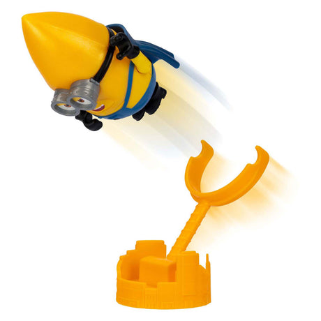 Moose Toys, Moi, Moche et Méchant 4 - Lancement Crash Mega Minion Gus - Figurine Action