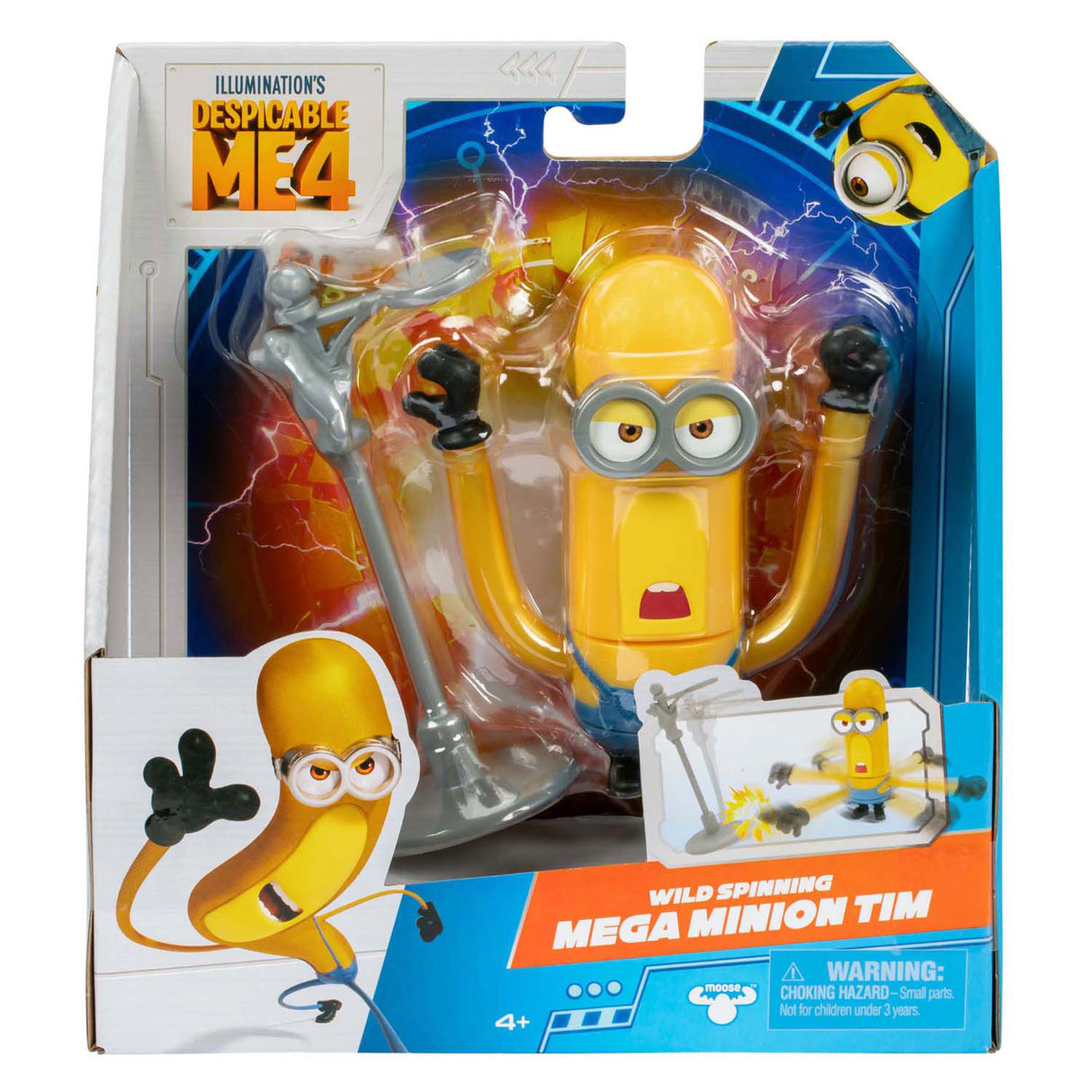 Moose Toys Despicable Me 4 - Figure d'action Tim