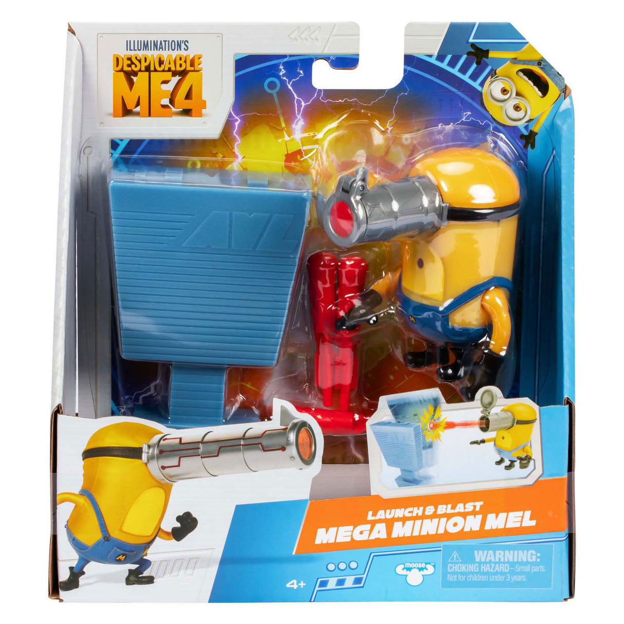 Moose Toys, Moi, moche et méchant 4 - figurine Mel