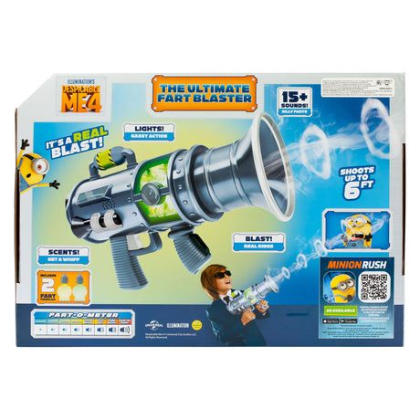 Moose Toys, Despicable Me 4 - Blaster à pet ultime avec lumière et son