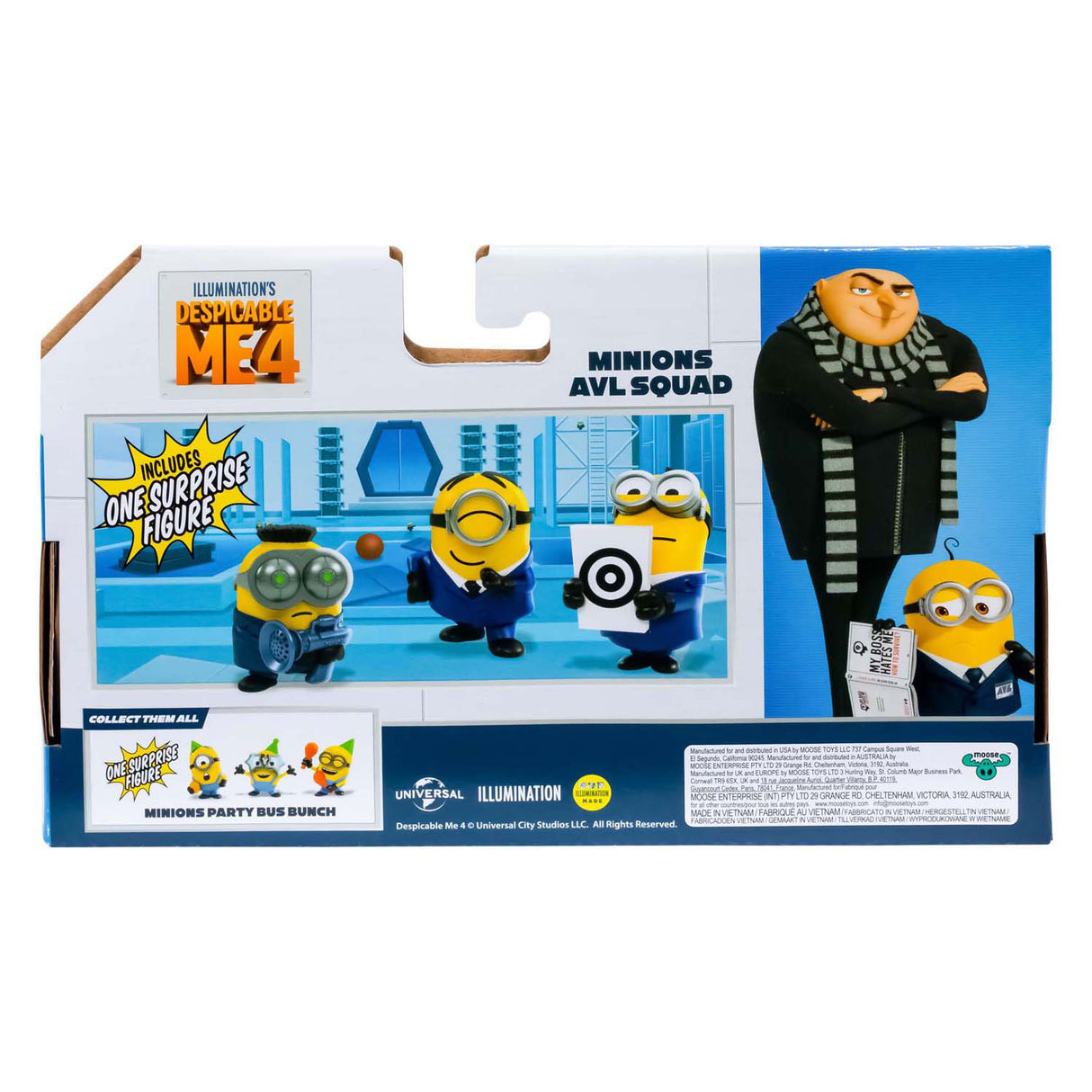 Foto desable me 4 - party bus play figures 4 -pack