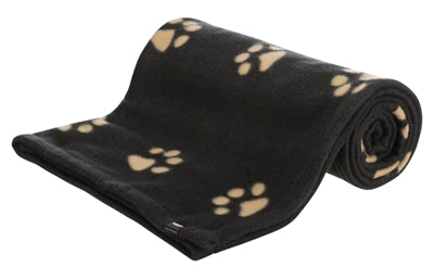 Trixie couverture polaire pour chien barney noir cul beige
