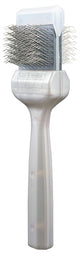Pinceau actif pour attraper des poils, argent