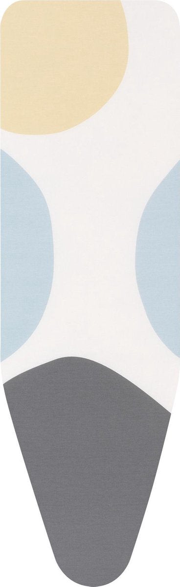 Brabantia housse de table à repasser Perfect Flow C - 124 x 45 cm - ensemble complet - bulles à ressort