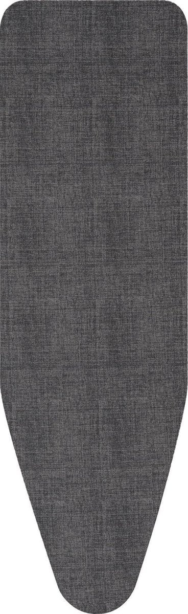 Brabantia housse de table à repasser c - 124 x 45 cm - ensemble complet - denim noir