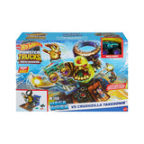 Démantèlement du smasher de l'arène des camions monstres Hot Wheels