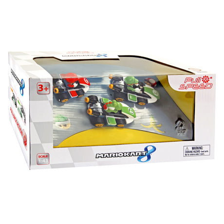 Ensemble de kart à tirer Carrera Super Mario, 3 pièces.