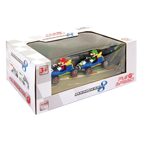 Carrera super mario retirer les voitures de course mach 8, 2 pcs.