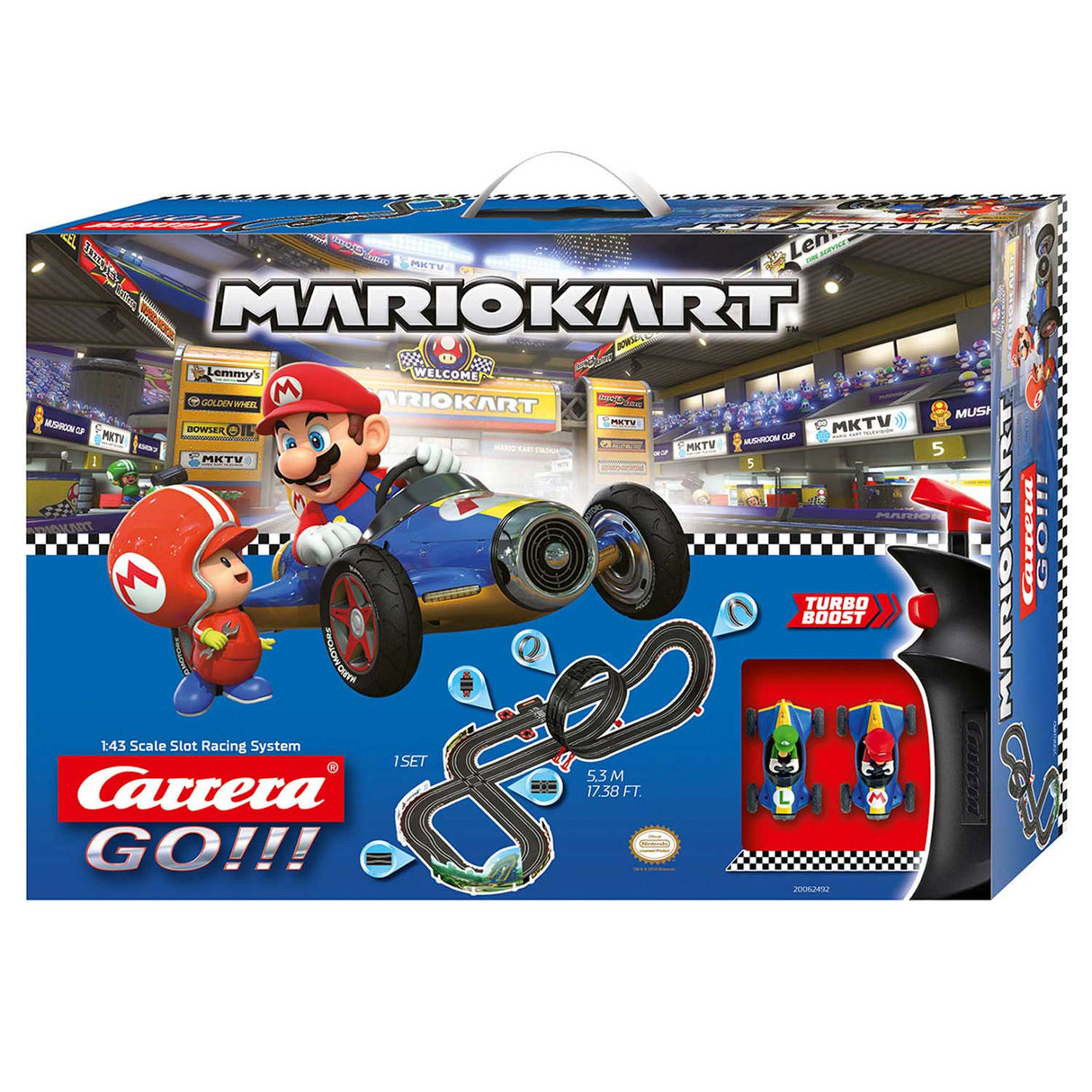 Carrera Go !!! Pista de carreras Mario Kart 8