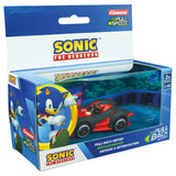 Carrera Pull Back Car Team Sonic Racing - Noir