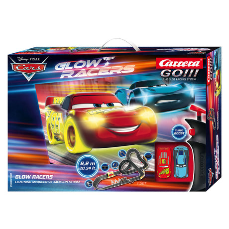 Carrera GO!!! Racebaan Disney Glow Racers