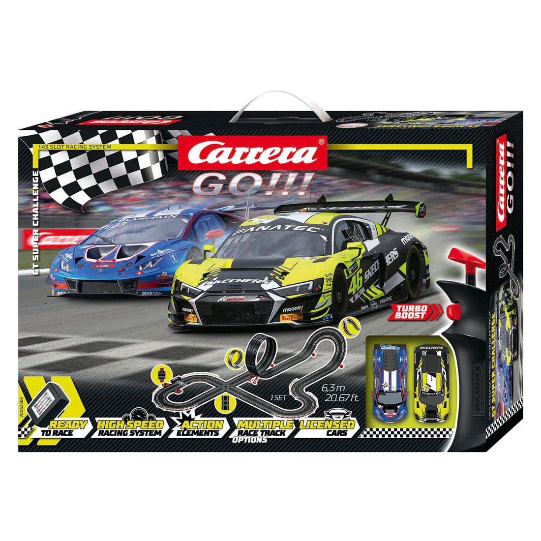 Carrera, allez !!! Piste de course - GT Super Challenge