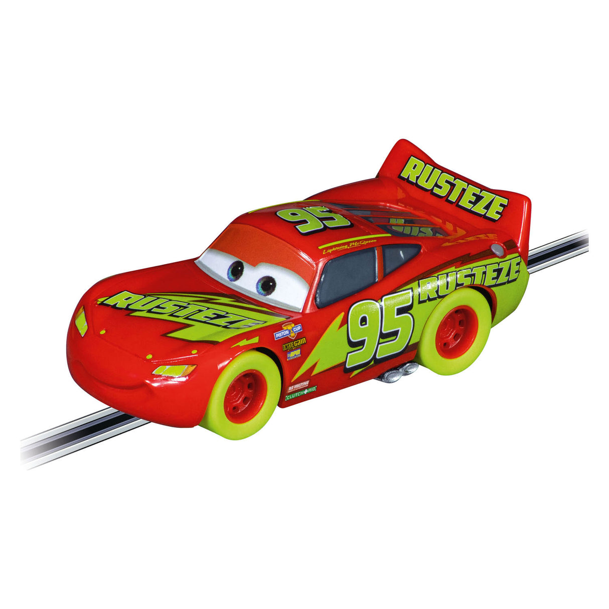 Carrera Go !!! Racauto Lightning McQueen Glow Racer