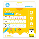 Panda banane - livre de coloriage prêt à tracer des lignes avancées