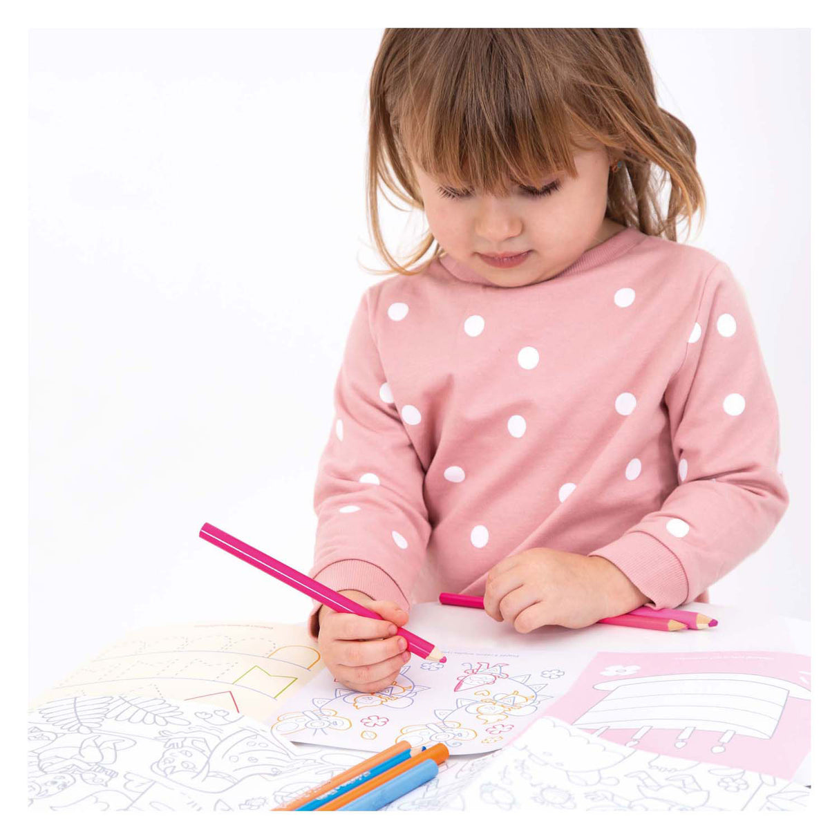Panda banane - livre de coloriage J'adore les pages à colorier avec des fées