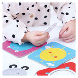 Panda banane - puzzle à emporter découverte des cercles - 16 pcs.