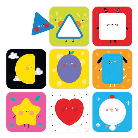 Puzzle à emporter Panda banane - Découvrez les formes 18 mois+