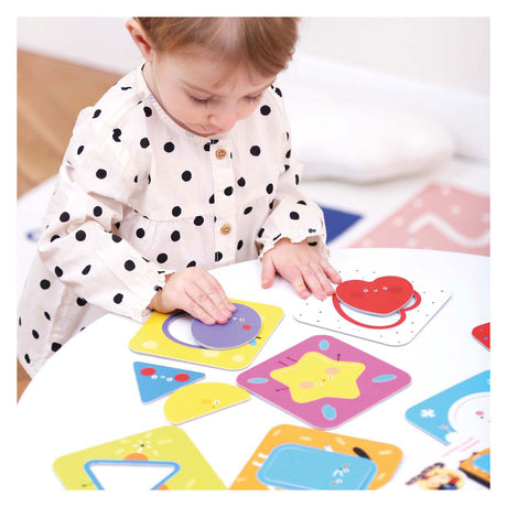 Puzzle à emporter Panda banane - Découvrez les formes 18 mois+