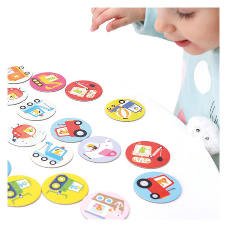 Banana Panda - Véhicules de jeu de mémoire en déplacement - 30 pcs.