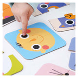 Puzzle banane panda en déplacement, demi-visage, 15 mois et plus.