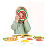 Panda banane - mon premier puzzle alimentaire
