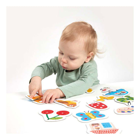 Jouets puzzle banane panda - mes premiers puzzles heureux doubles 19 pièces.