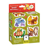 Panda banane - mes premiers puzzles bébés animaux, 7 pcs.