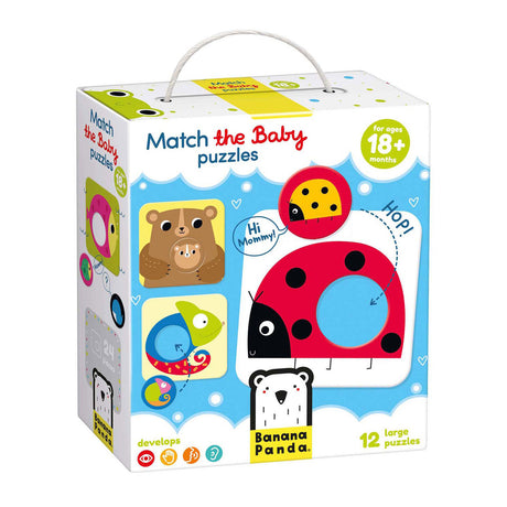 Panda banane - assorti au bébé - 12pcs.