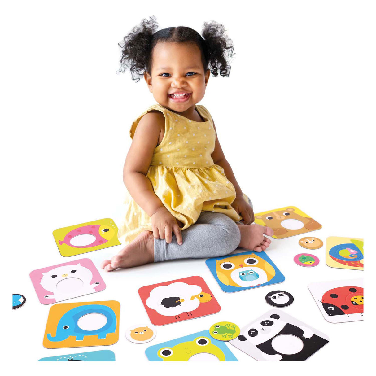Panda banane - assorti au bébé - 12pcs.