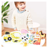 Panda banane - découvrez la ferme de puzzles - 20 pcs.