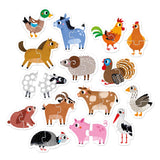 Panda banane - puzzles ascendants animaux de la ferme - 33 pcs.