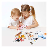 Panda banane - puzzles ascendants animaux de la ferme - 33 pcs.