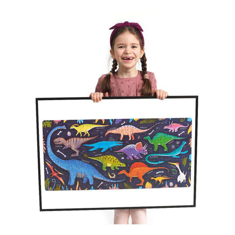 Panda banane - Puzzle J'aime les dinosaures - 60 pcs.
