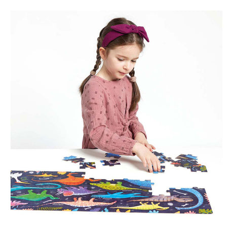Panda banane - Puzzle J'aime les dinosaures - 60 pcs.