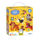 Panda banane - Puzzle J'aime les chiens - 60 pcs.