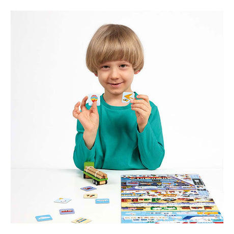 Panda banane - puzzle transport - 24 pcs.