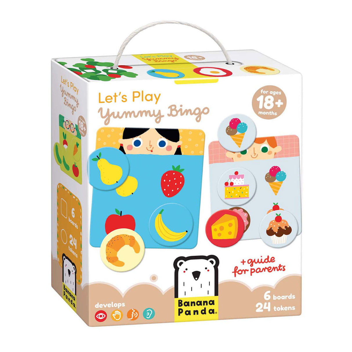 Panda banane - jouons au délicieux bingo