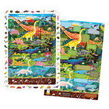 Panda banane - puzzle de recherche et de recherche de dinosaures - 60 pcs.