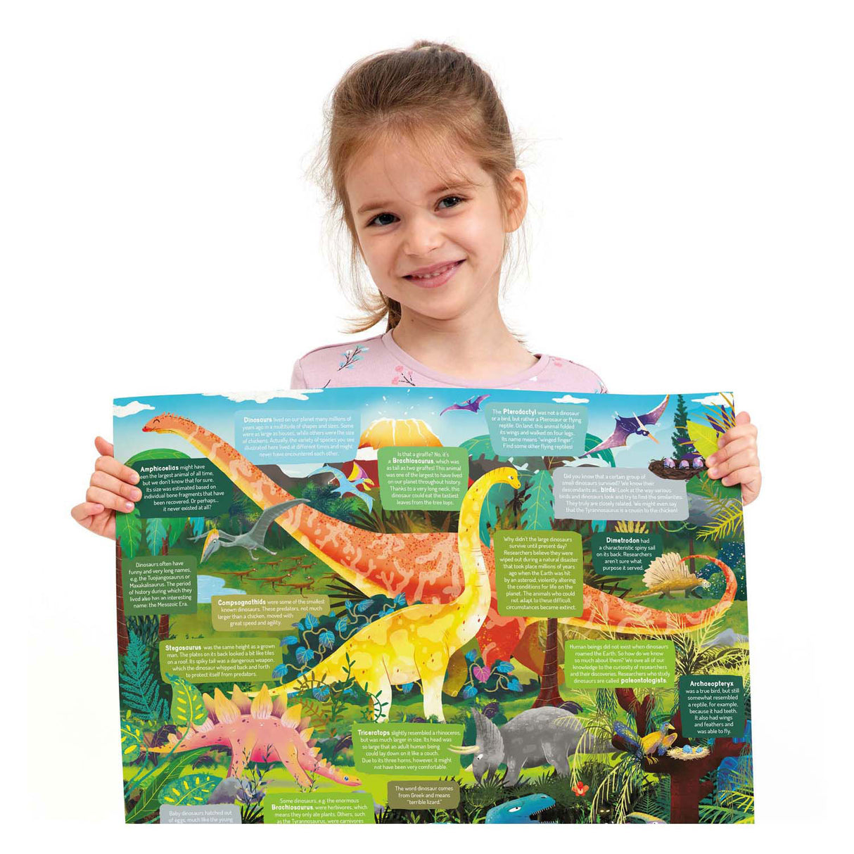 Panda banane - puzzle de recherche et de recherche de dinosaures - 60 pcs.