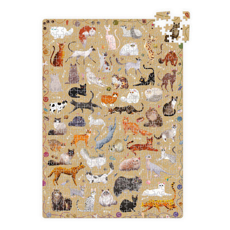 Panda banane - chats puzzlove - 500 pcs.