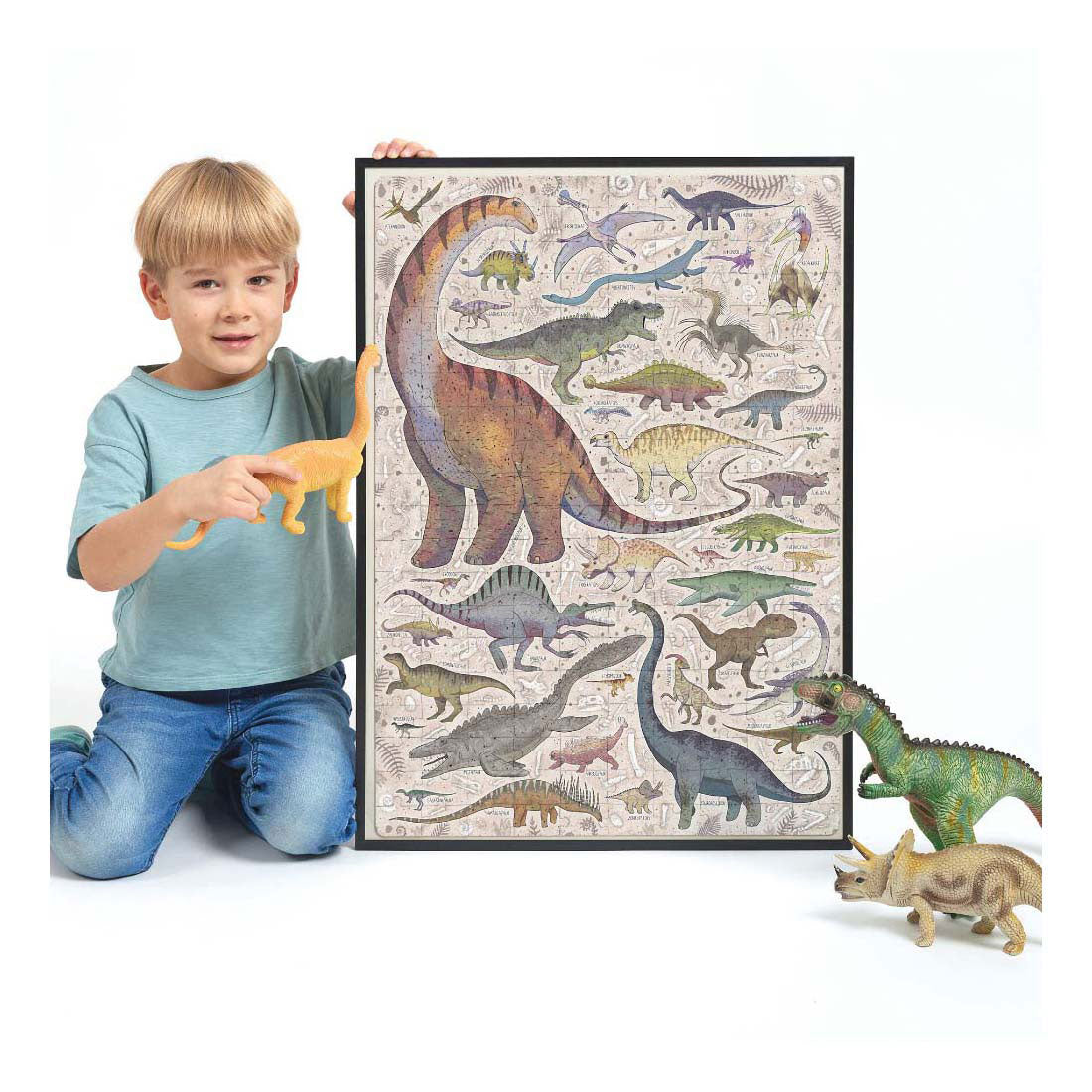 Panda banane - dinosaures puzzlove - 200 pcs.