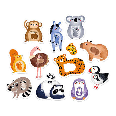 Panda banane - premier puzzle géant maman moi