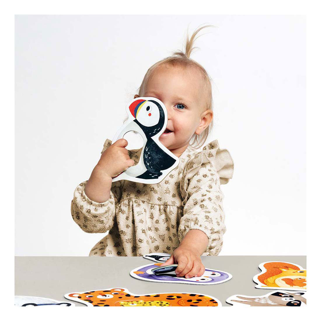 Panda banane - premier puzzle géant maman moi