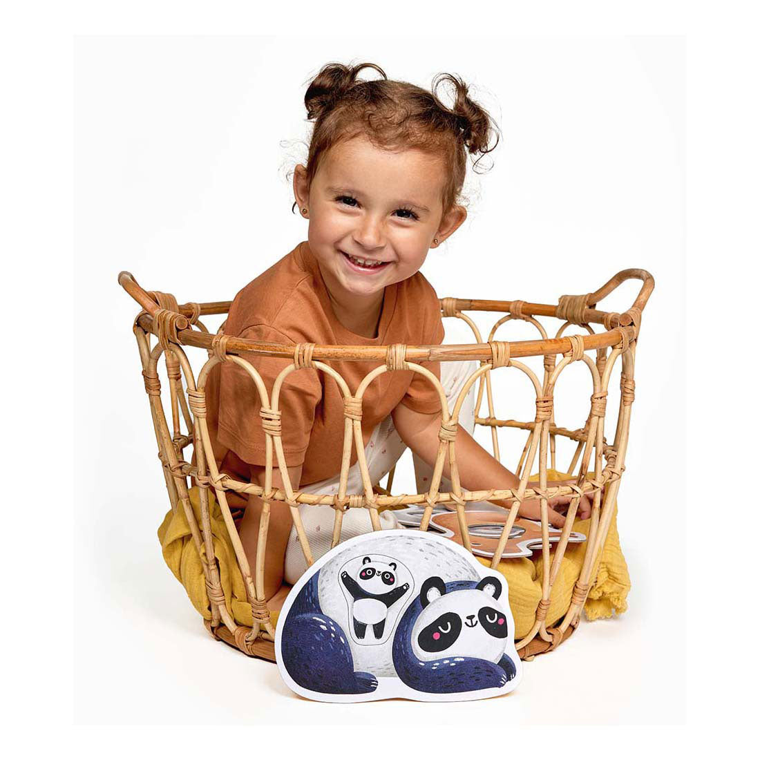Panda banane - premier puzzle géant maman moi